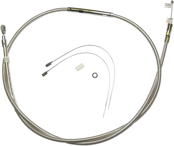 High-efficiency Polished Stainless Clutch Cable Silver, 2, nordicamoto.ro