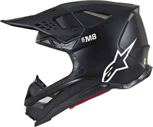 Supertech M8 Solid Mx Helmet Black 2XL, 5, nordicamoto.ro