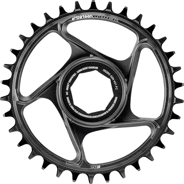 E*spec Direct Mount Chainring Black, 1, nordicamoto.ro