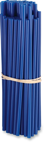 MOOSE RACING Spoke Skins Blue, Matte, 1, nordicamoto.ro