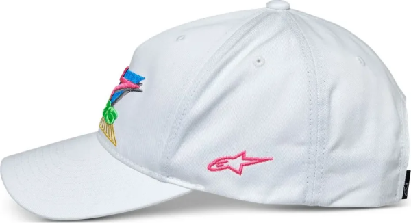 Alpinestars Vivid Hat White  ONE SIZE, 6, nordicamoto.ro