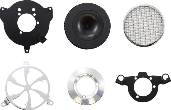 Air Cleaner Kit Silver, 5, nordicamoto.ro