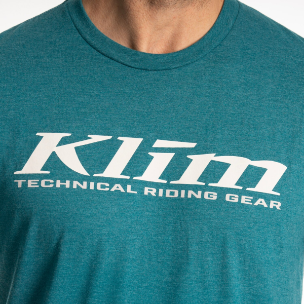 Tricou Klim K Corp SS T White - Vivid Blue, 10, nordicamoto.ro
