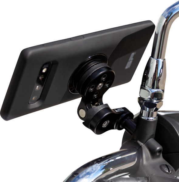 SP CONNECT telefon tartó a Clutch Pro BK tükörhöz, 2, nordicamoto.ro
