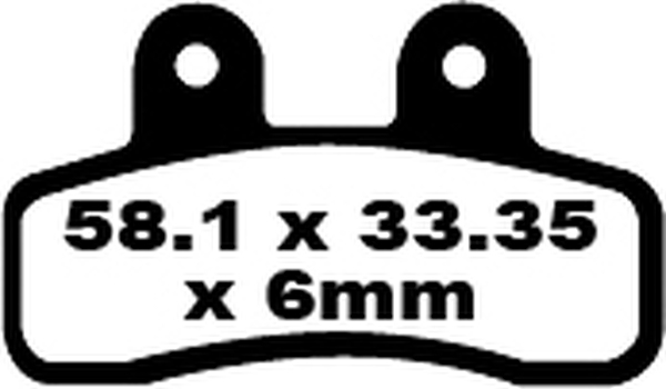 Fa Series Organic Brake Pads, 1, nordicamoto.ro