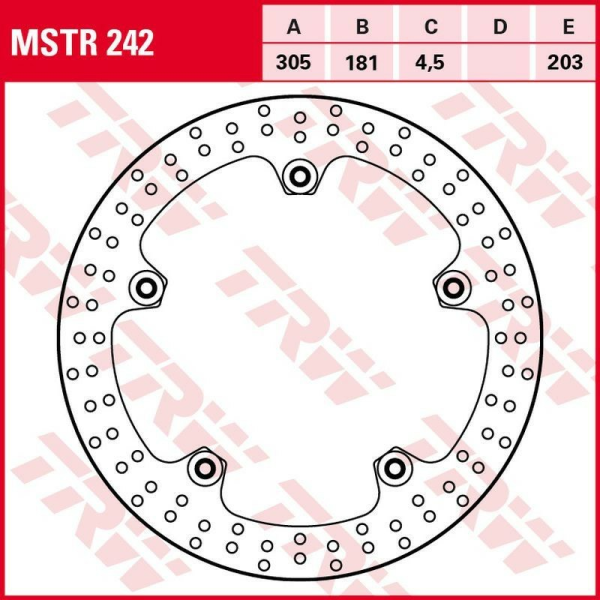 Disc frana fata TRW BMW F 750GS / 850GS '18 -/R 1200GS / ADV '13 -'18/R 1250GS / ADV '19 -, 1, nordicamoto.ro