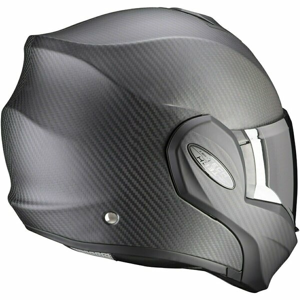 Casca modulara flip-back SCORPION EXO-TECH EVO SOLID CARBON Negru XXL, 3, nordicamoto.ro