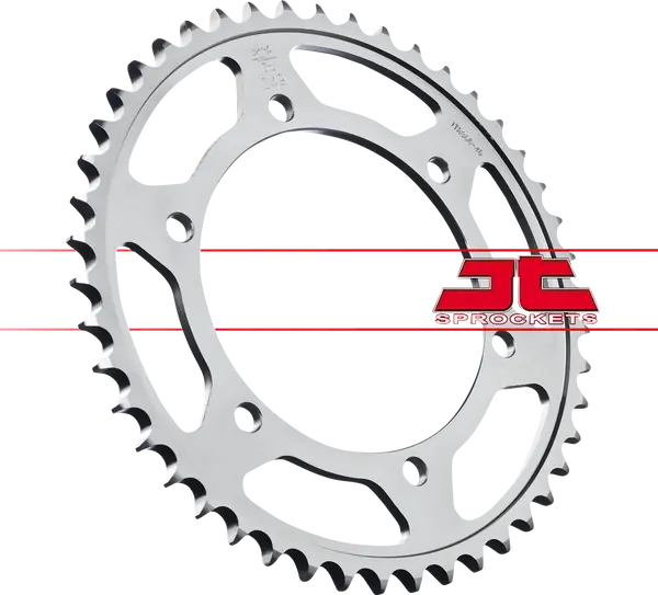 JT SPROCKETS Acél hátsó lánckerék, természetes felületű, 2, nordicamoto.ro