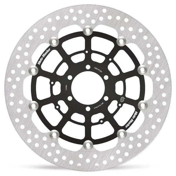 Halo sorozatú úszó rotor, fekete, rozsdamentes acél, 1, nordicamoto.ro
