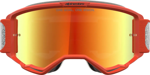 Alpinestars Vision 5 Rora síszemüveg – ezüst/narancs/színezett lencse, 4, nordicamoto.ro