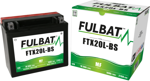 Fulbat FTX20L-BS karbantartásmentes savas ATV-akkumulátor Can-Am/CF modellekhez, 2, nordicamoto.ro