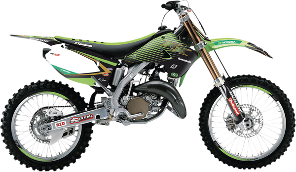 Replica Team Graphic Kits With Seat Covers Black, Green, 1, nordicamoto.ro