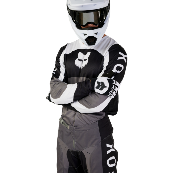 Fox 180 Nitro fekete/szürke motoros póló, L-es méret, 6, nordicamoto.ro