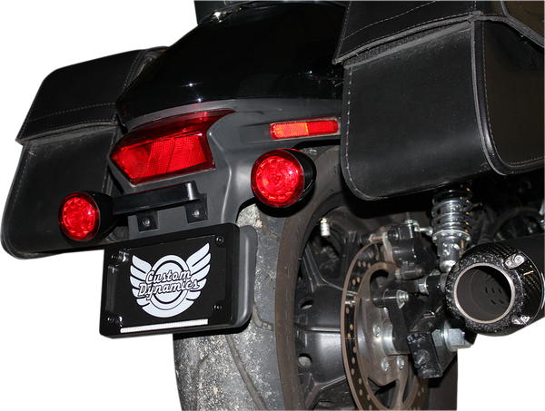 Probeam® Universal Led Bullet Bezel Turn Signals Black, 2, nordicamoto.ro