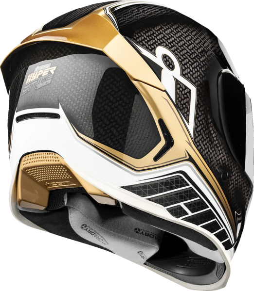 Airframe Pro Carbon Hyperstrike Helmet Gold-Black, 4, nordicamoto.ro