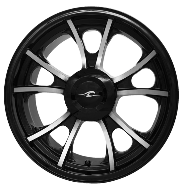 Largo Precision Cast 3d Wheel Black, 1, nordicamoto.ro