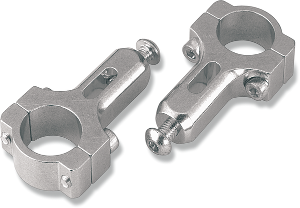 Aluminum 7/8(r) Handguard Mount Clamps Silver, 1, nordicamoto.ro