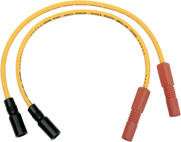 8 Mm Spark Plug Wire Yellow, 1, nordicamoto.ro