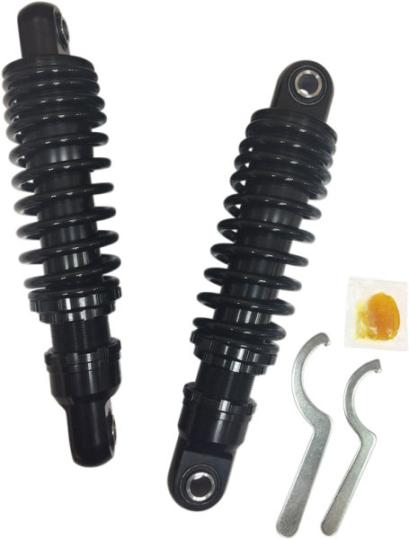 Premium 10.5(r) Shocks Black, Anodized, 1, nordicamoto.ro