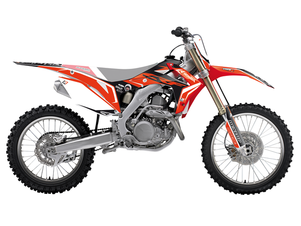Dream 4 Graphics Kit Black, Orange, Red, White, 1, nordicamoto.ro