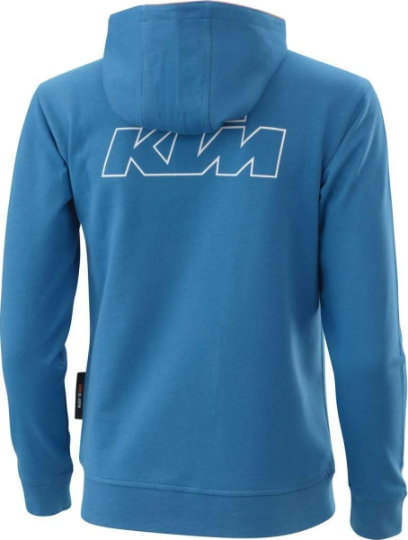 KTM Radical Blue gyerek kapucnis pulóver 164/12–14Y, 2, nordicamoto.ro