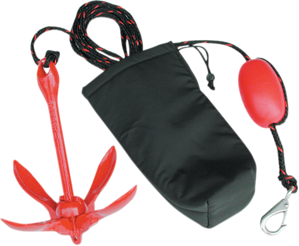 Grapnel Anchor System Black, Red, 1, nordicamoto.ro