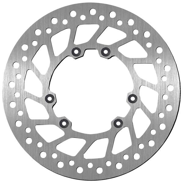 Brake Rotor Round Silver, 1, nordicamoto.ro