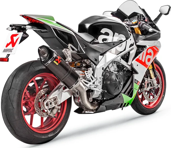 Akrapovic Slip-On kipufogó az Aprilia RSV4/Tuono modellhez – szénszálas, 1, nordicamoto.ro