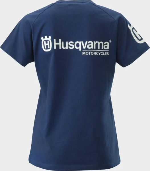 Husqvarna Replica Team Blue női póló, L-es méret, 2, nordicamoto.ro