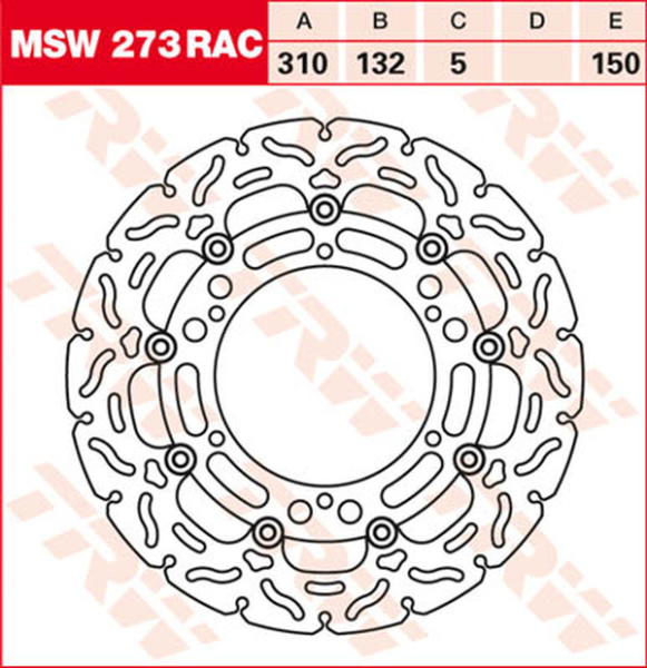 Contoured Floating Brake Rotor Titan, 2, nordicamoto.ro