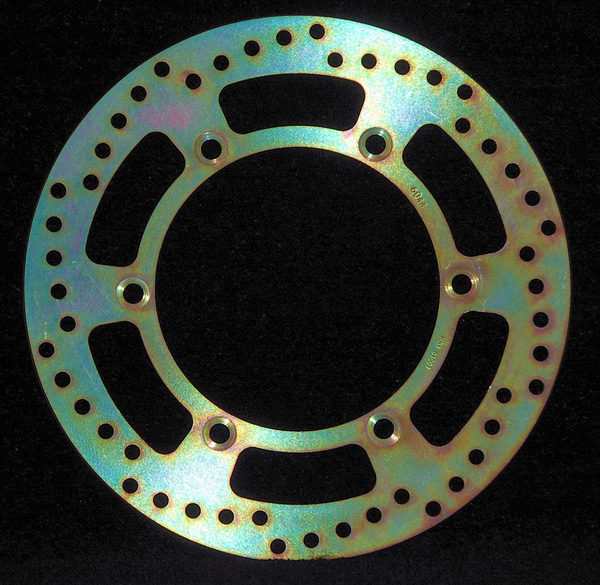 Round D-series Fixed Offroad Brake Rotor Gold, 1, nordicamoto.ro