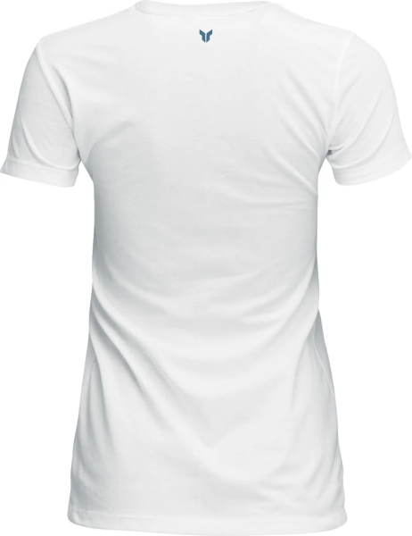 Tricou Dama Thor Brave White XL, 4, nordicamoto.ro