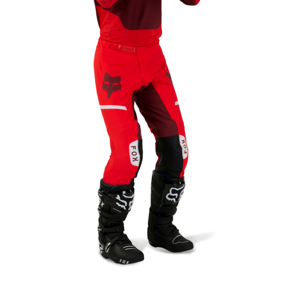 Pantaloni Moto Fox Flexair Optical Rosu Fluo 28, 6, nordicamoto.ro