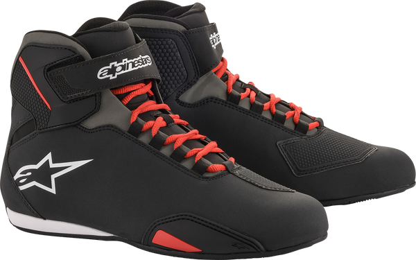 Alpinestars Sektor csizma, fekete/szürke/piros, 45-ös méret, 11, nordicamoto.ro