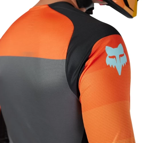Fox MX-Flexair Grid póló, fekete/narancssárga, M, 2, nordicamoto.ro