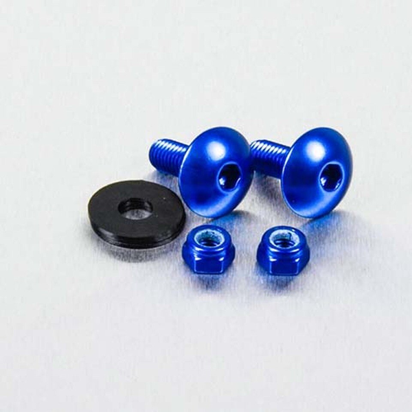 License Plate Screws Blue, 2, nordicamoto.ro