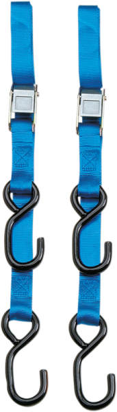Heavy-duty 7’ Cam Buckle Tie-downs Blue, 1, nordicamoto.ro