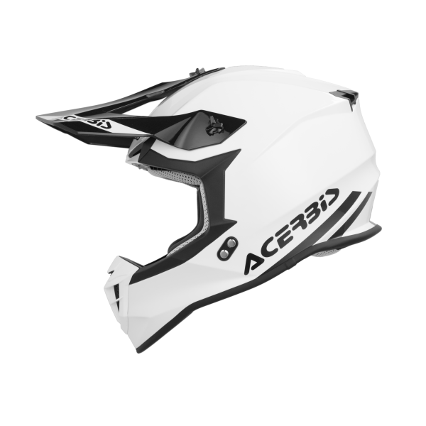 Acerbis Linear 22-06 egyszínű, matt fehér sisak, XXL, 7, nordicamoto.ro