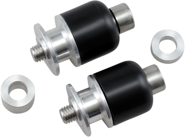 Swingarm Spool Sliders Black, 3, nordicamoto.ro