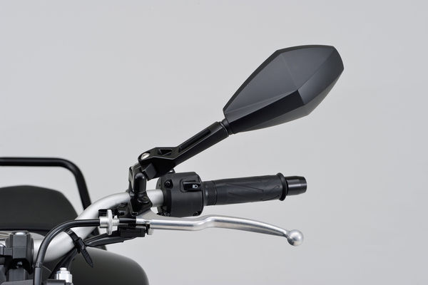 Aluminum Abs Mirror Black, 1, nordicamoto.ro