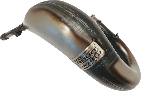 Works Pipe 2-ütemű kipufogó, ezüst, 1, nordicamoto.ro