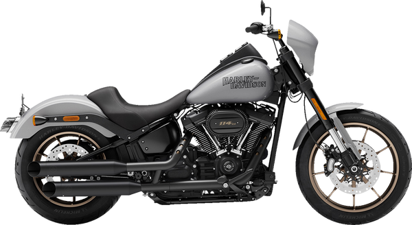 2in2 | Fusion Long Muffler Matte Black, 1, nordicamoto.ro