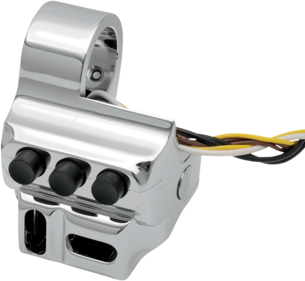 Control Switch Housing Silver, 1, nordicamoto.ro