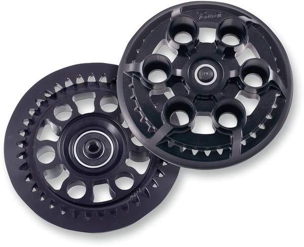 Billet Pressure Plate Ducati Aluminum Blue Black, 1, nordicamoto.ro