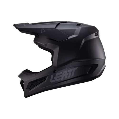 Leatt Moto 2.5 Stealth sisak, fekete/szürke V24 S, 5, nordicamoto.ro