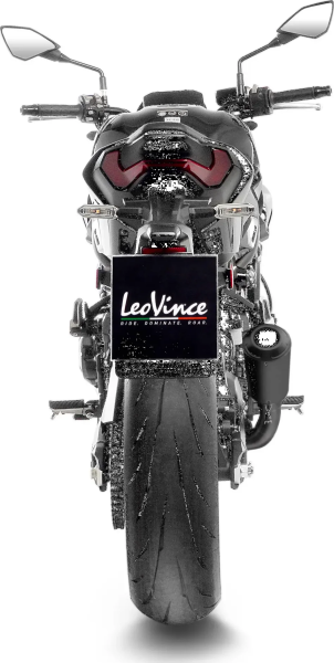 LeoVince LV-10 teljesen fekete, csúsztatható kipufogórendszer a Kawasaki Z900-hoz, 5, nordicamoto.ro