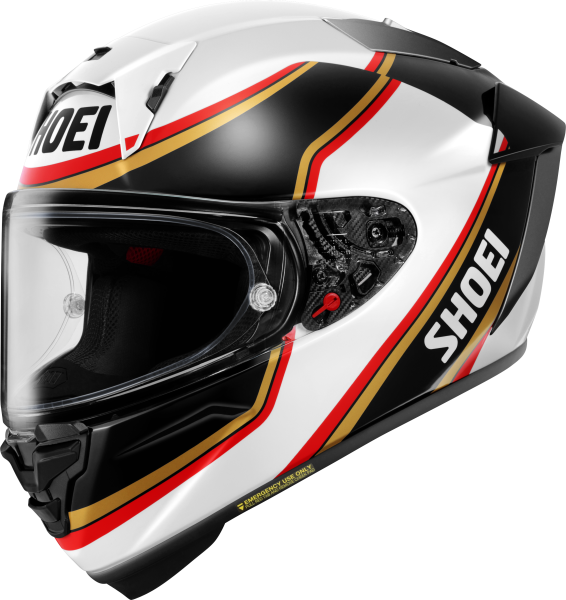 Casca Integrala SHOEI X-SPR PRO RAINEY TC-10 Negru/Auriu/Alb L, 1, nordicamoto.ro