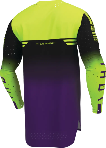 Thor Sportmode Geo póló – Mozgás/Sárga/Fekete XXL, 4, nordicamoto.ro