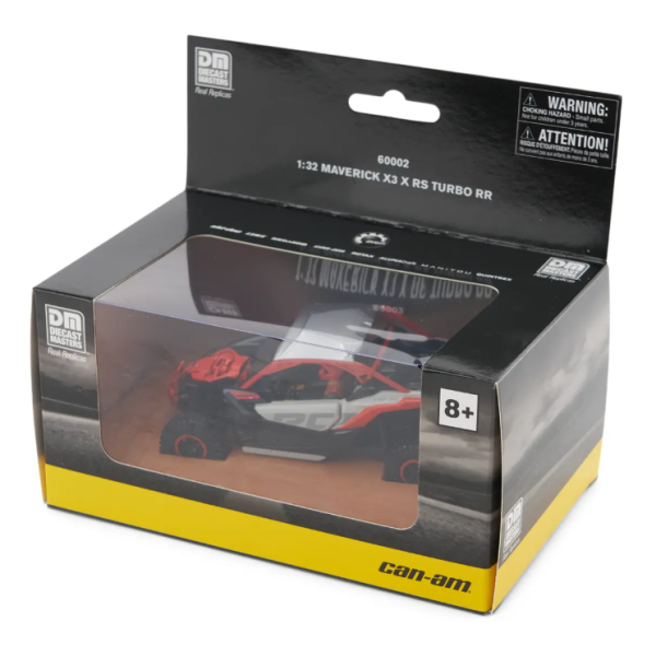 Can-Am Maverick X3 X RS Turbo RR modell, 1:32 méretarány, 10, nordicamoto.ro