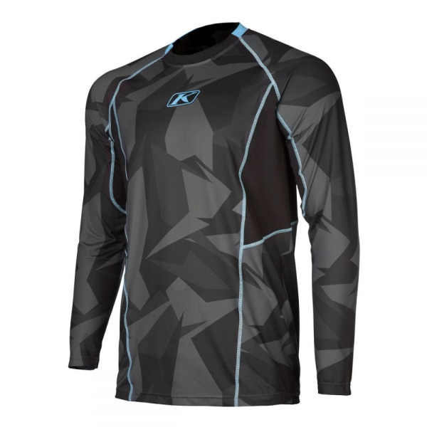 Aggressor Cool -1.0 Long Sleeve Light Gray Camo (Non-Current), 2, nordicamoto.ro
